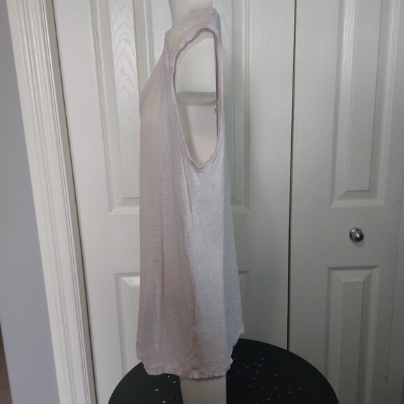 Aritzia Babaton Line & Silk Pale Pink Sleeveless Top - Picture 7 of 10